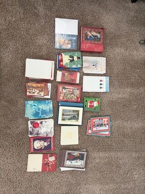 Assorted Holiday Greeting Cards - Mixed Christmas Designs